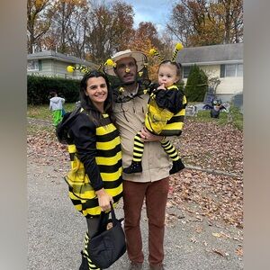 Family Bumblebee and Bee Keeper Costumes
